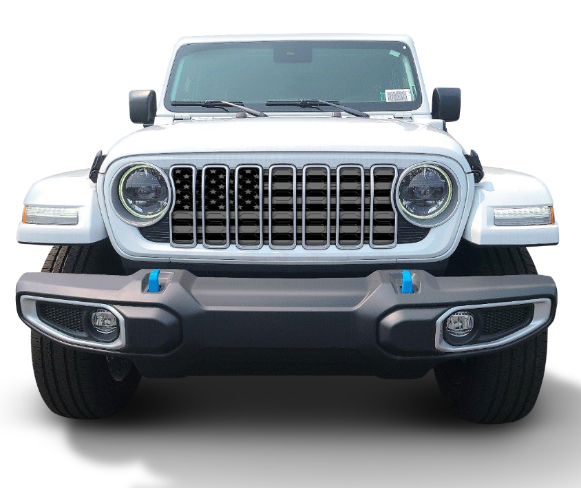 Black Out Collection American Flag Grille Inserts