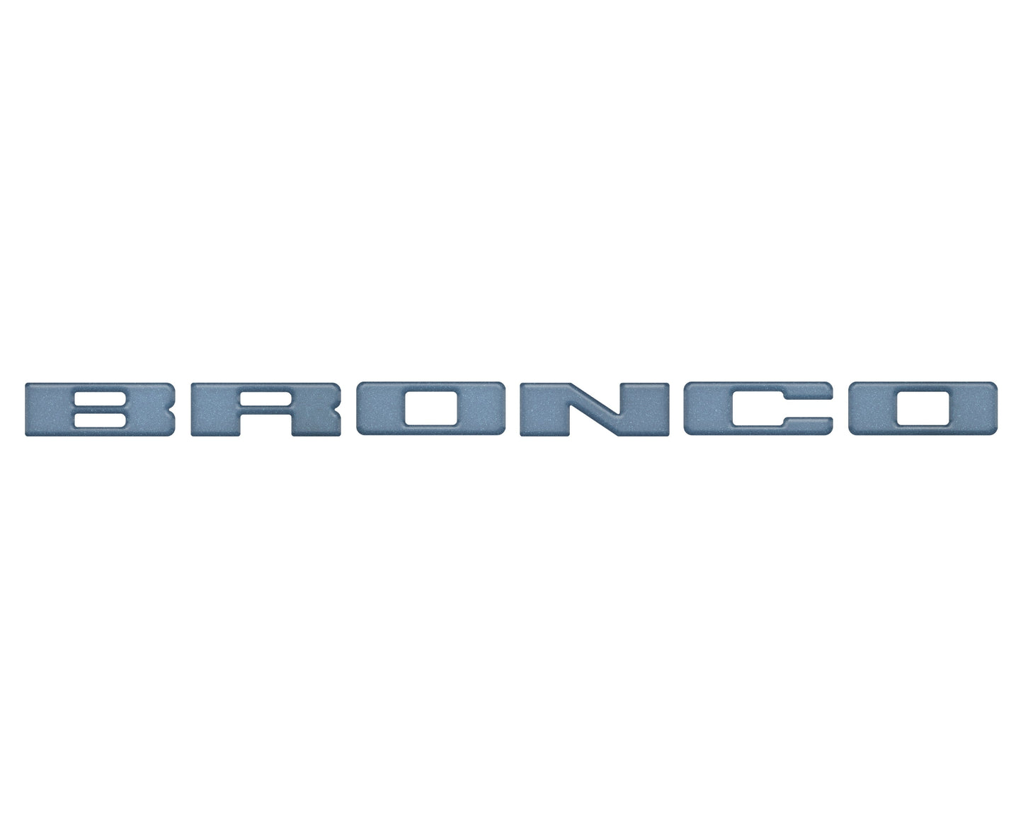 Front Grille Letters Overlays Fits 2021-2026 Ford Bronco Sport