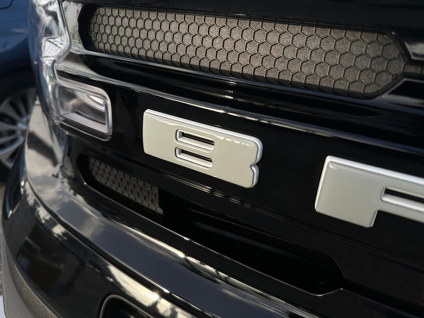 Front Grille Letters Overlays Fits 2021-2026 Ford Bronco Sport