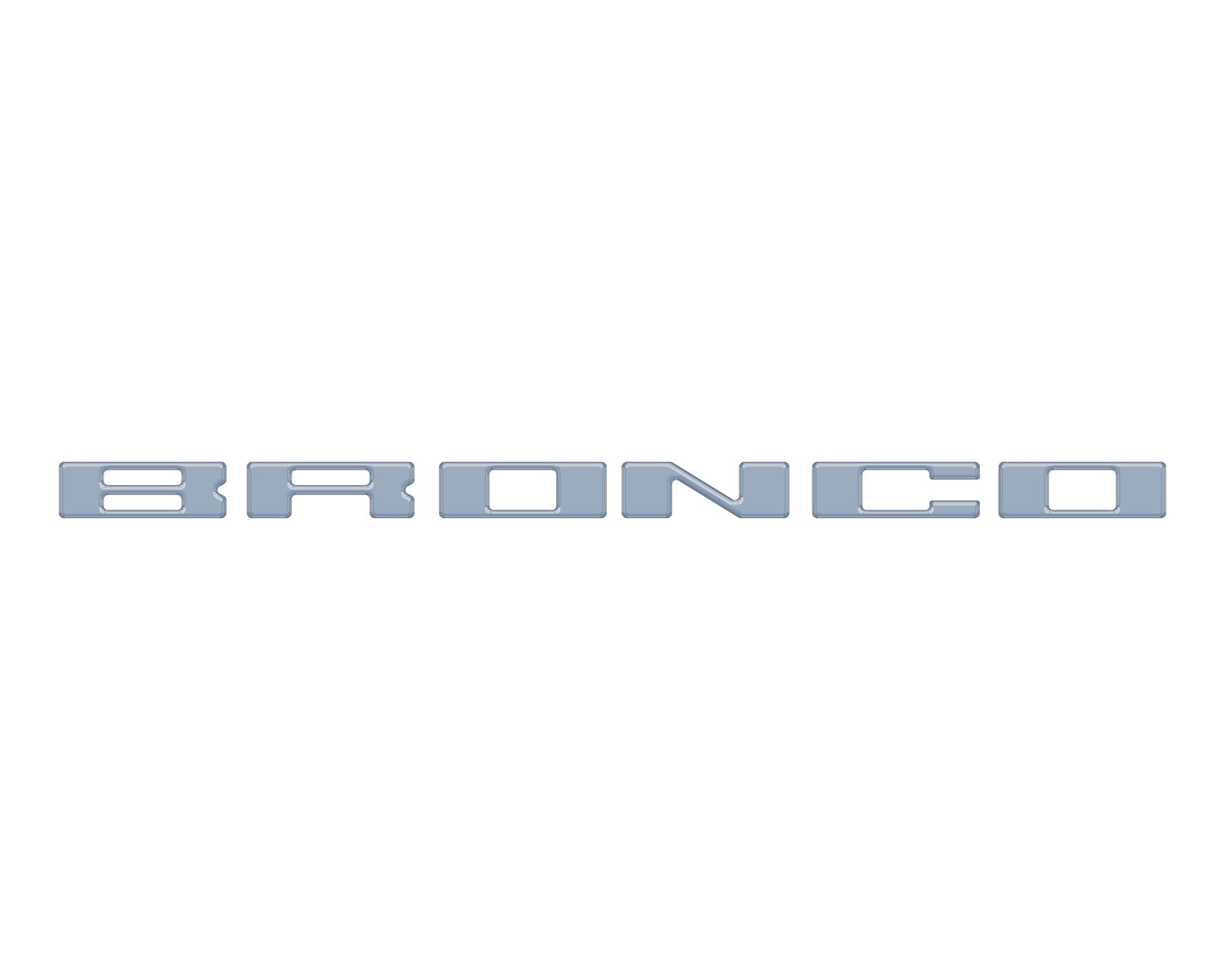 Glove Box Letters Inserts Fits 2021-2026 Ford Bronco