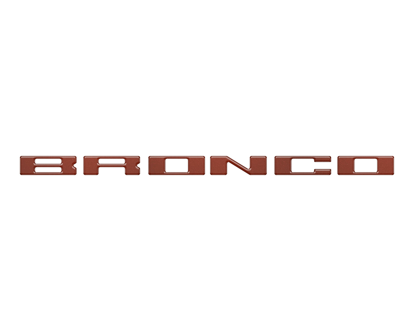 Glove Box Letters Inserts Fits 2021-2026 Ford Bronco