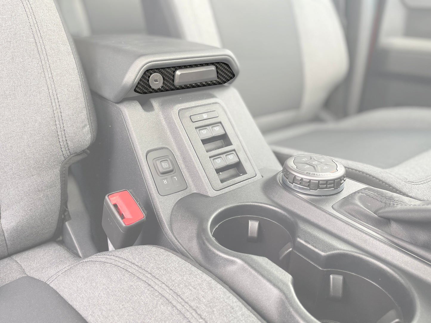 Center Console Latch Accent Overlay Fits 2021-2026 Ford Bronco
