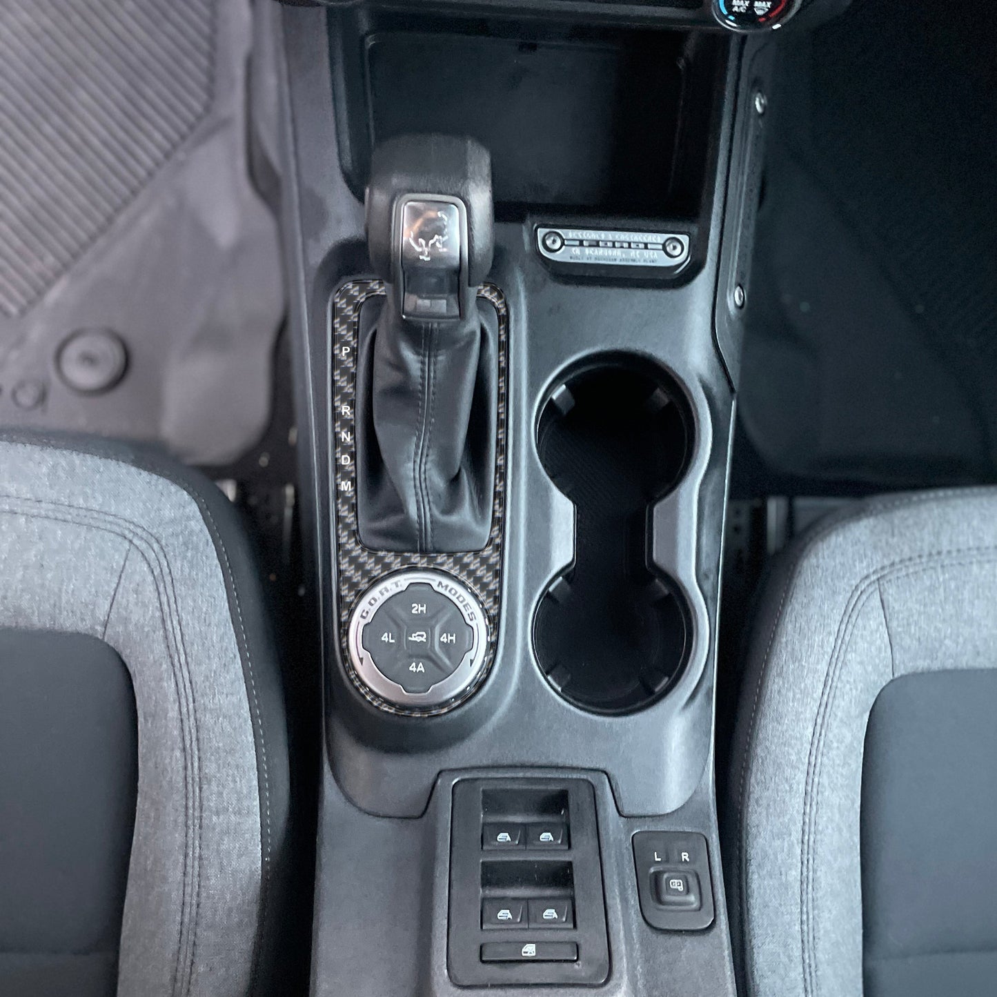 Shifter Accent Overlay Fits 2021-2026 Ford Bronco