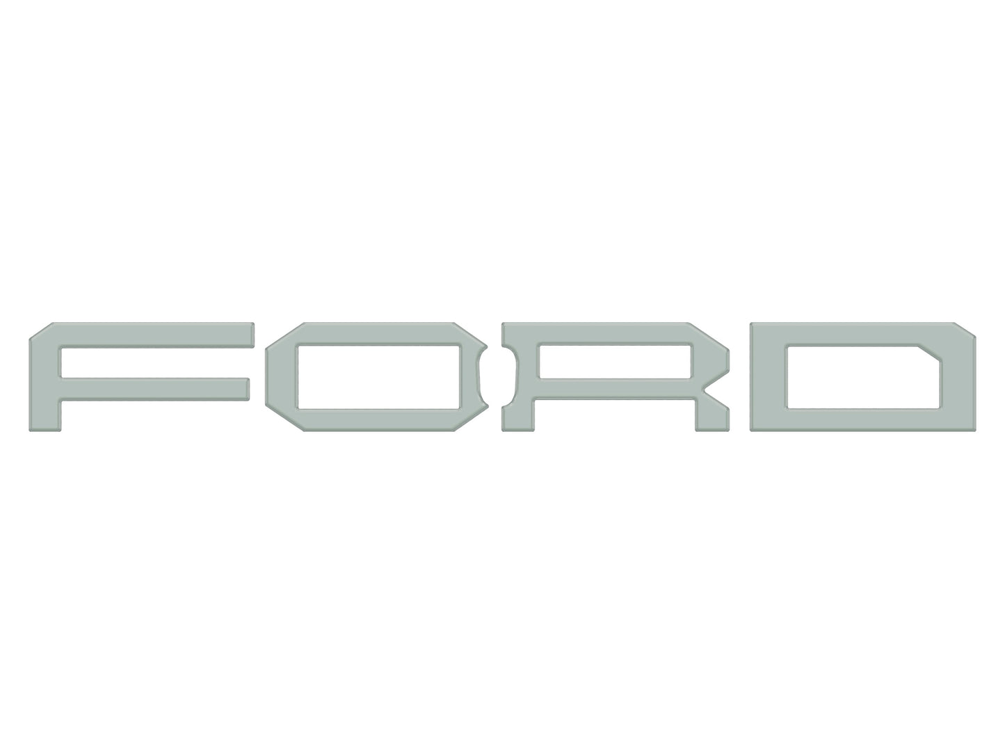 Raptor Front Grill Letter Overlays Fits 2022-2026 Ford Bronco