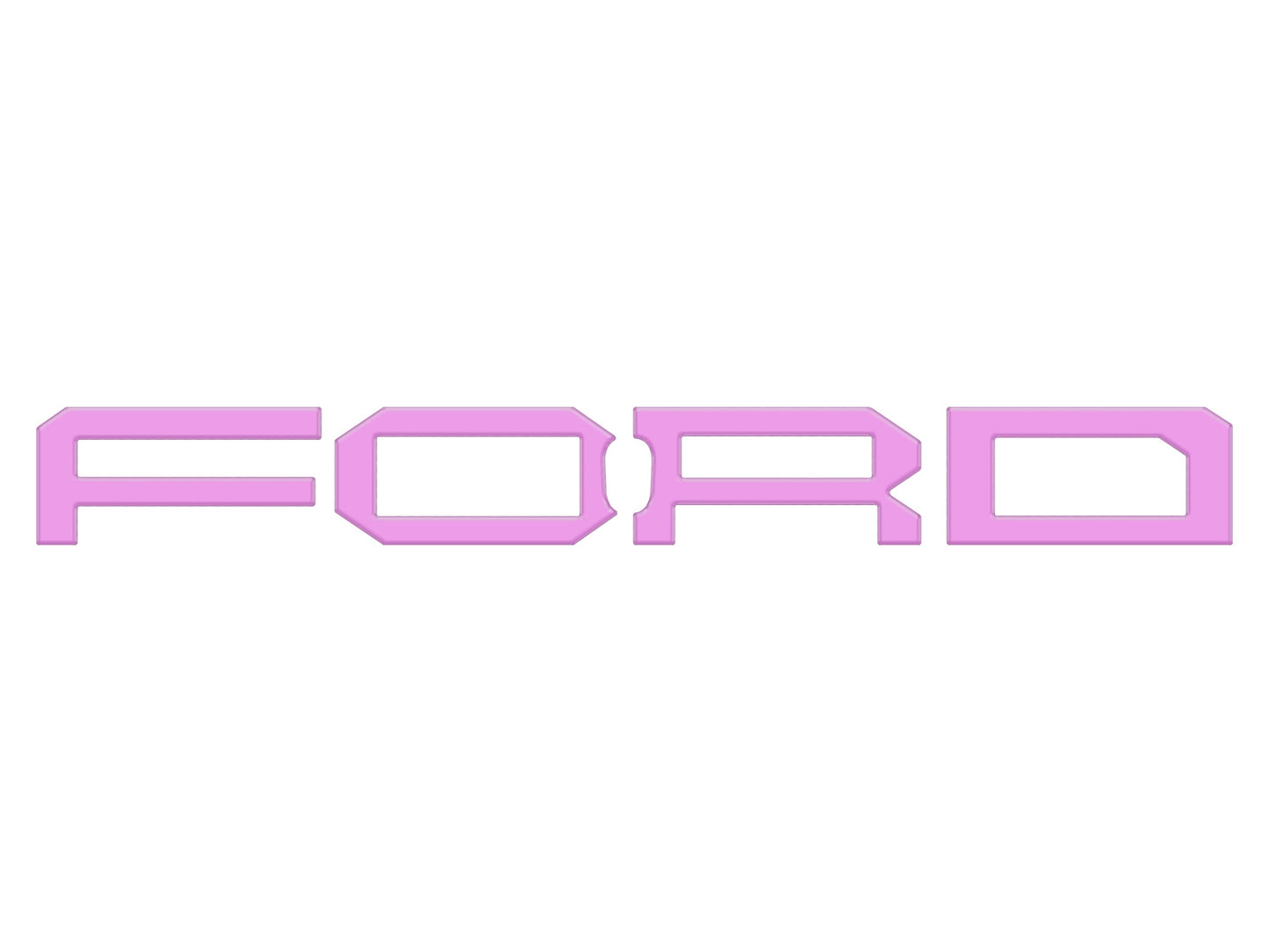 Raptor Front Grill Letter Overlays Fits 2022-2026 Ford Bronco