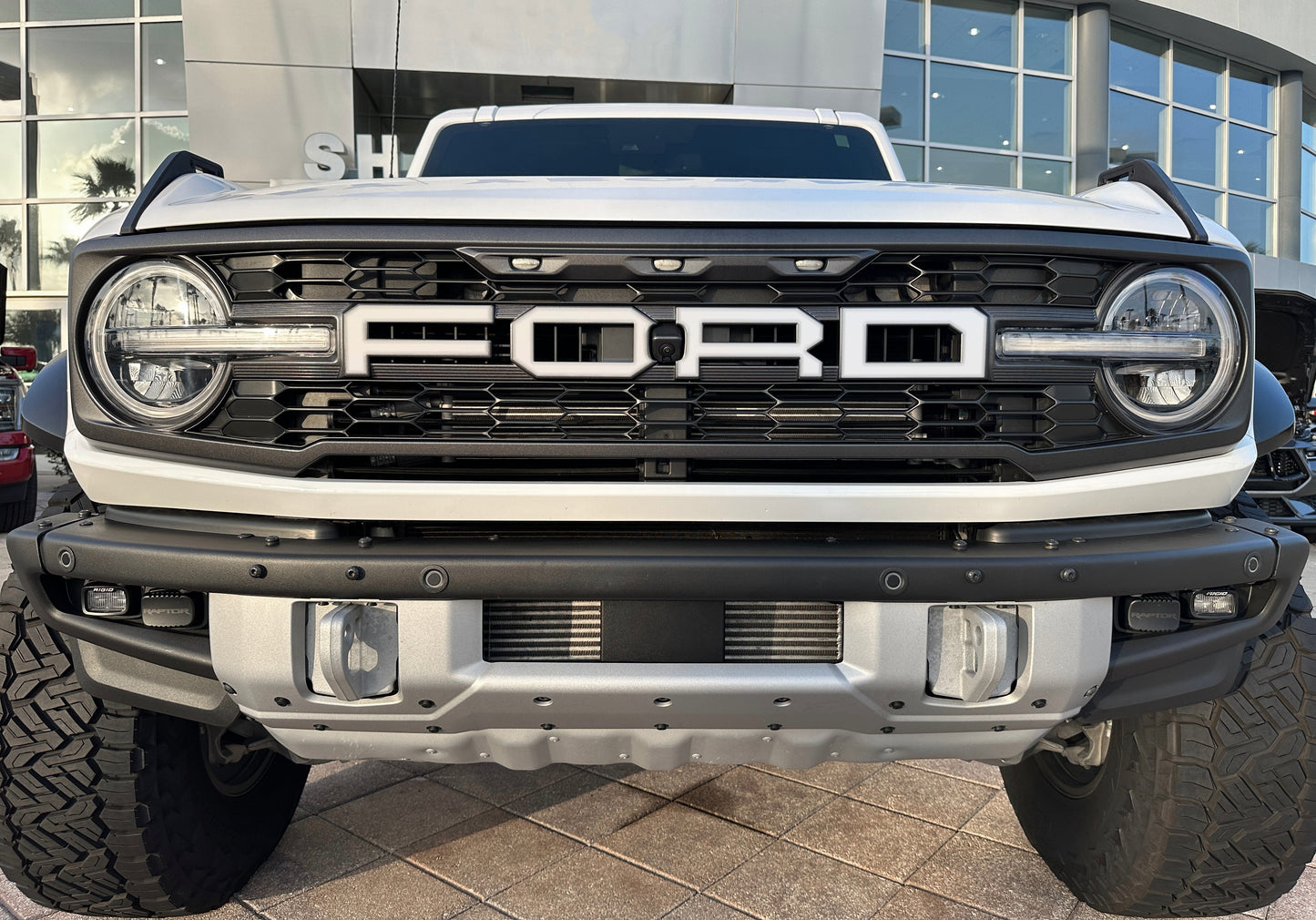 Raptor Front Grill Letter Overlays Fits 2022-2026 Ford Bronco