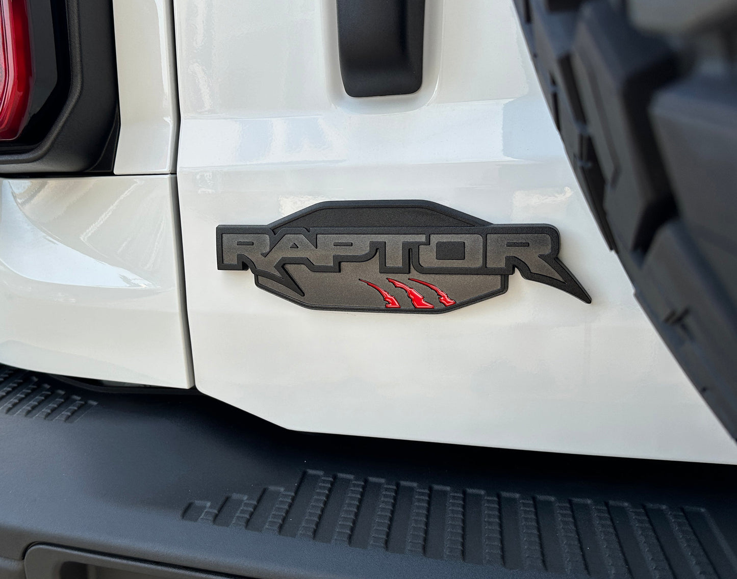 Raptor Emblem Claw Mark Inserts Fits 2022-2026 Ford Bronco Raptor
