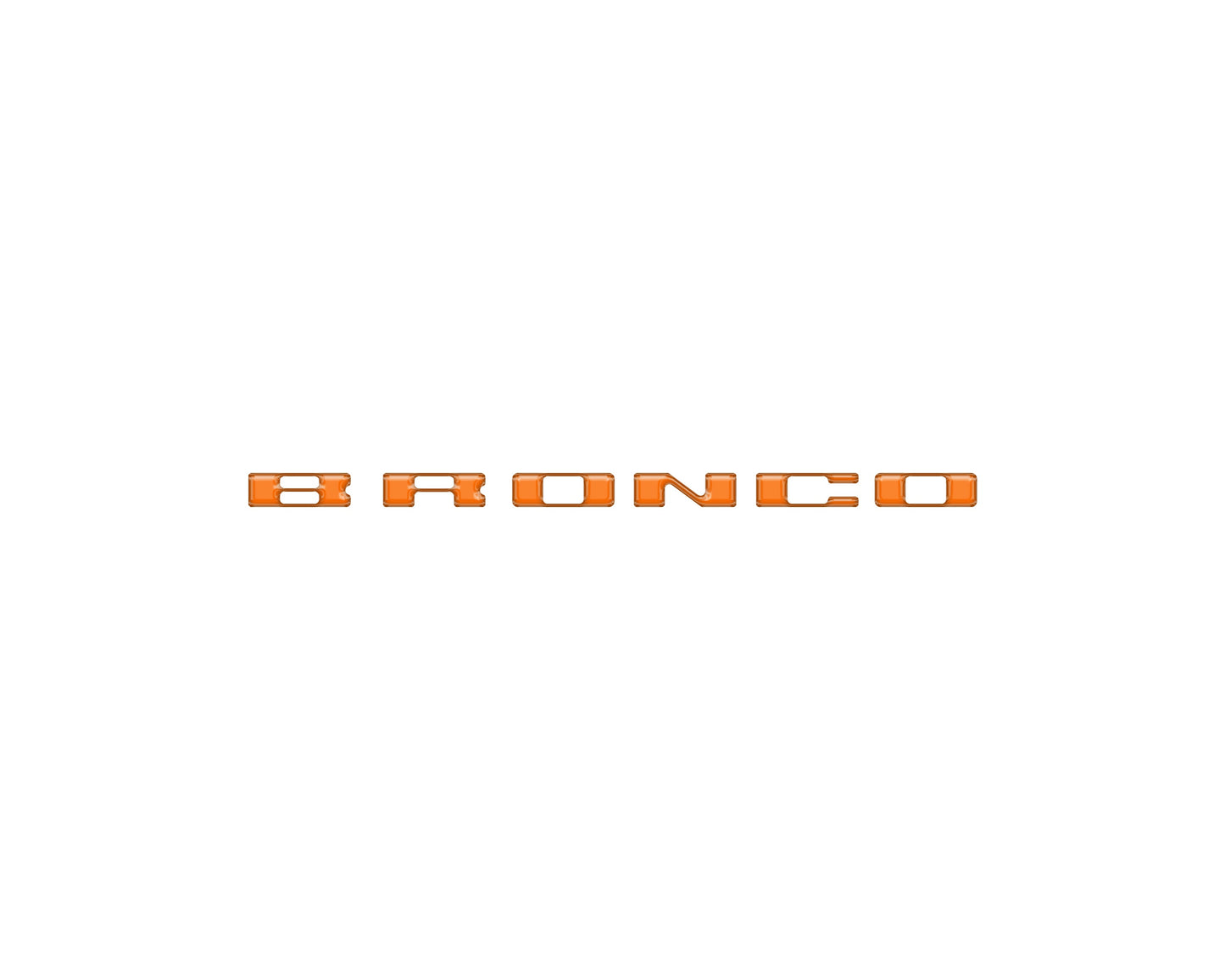Passenger Dash Letter Inserts Fits 2025-2026 Ford Bronco Sport