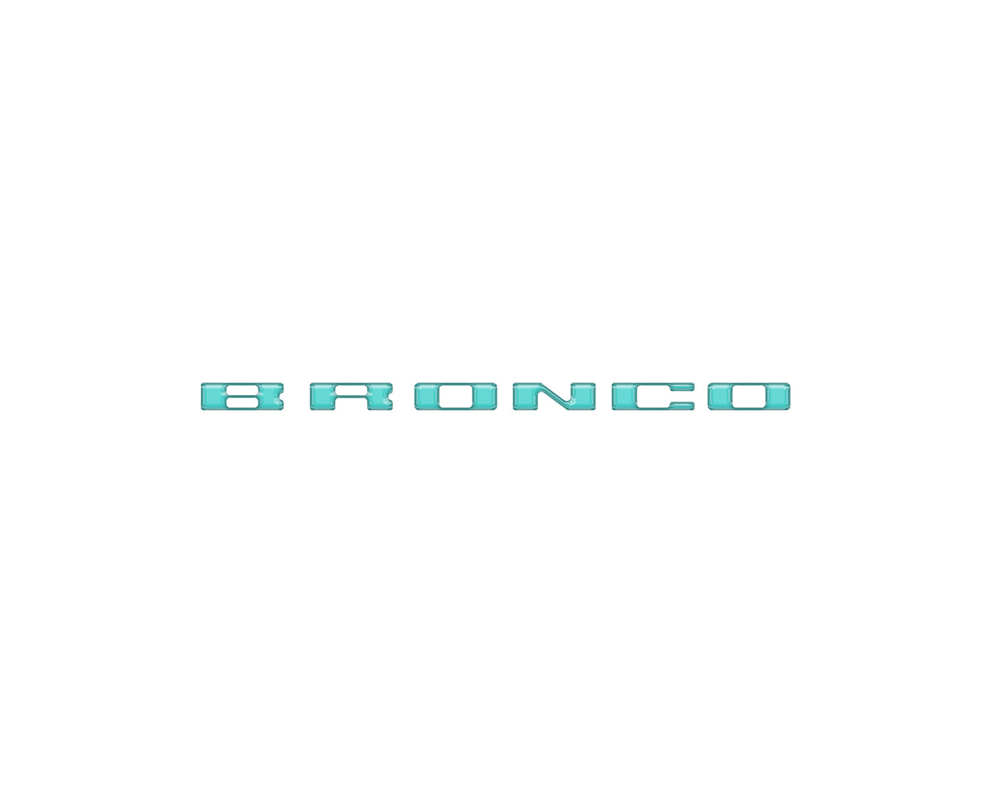 Passenger Dash Letter Inserts Fits 2025-2026 Ford Bronco Sport