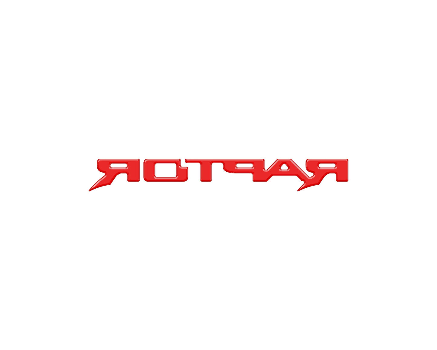 Raptor Third Brake Light Letter Inserts Fits 2022-2026 Ford Bronco Raptor