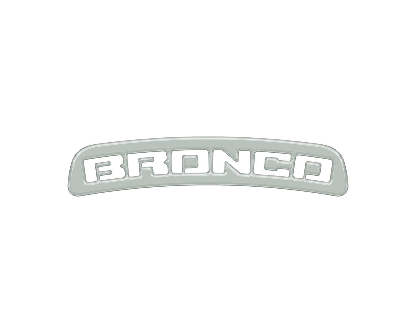 Third Brake Light Overlay Fits 2021-2026 Ford Bronco
