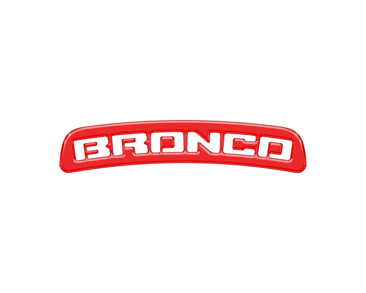 Third Brake Light Overlay Fits 2021-2026 Ford Bronco