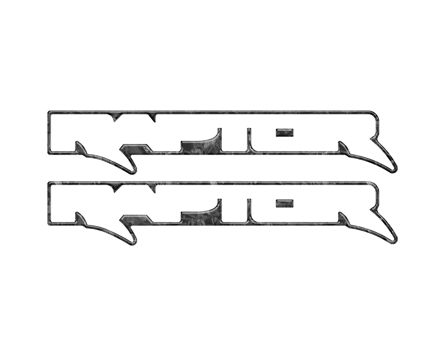 Raptor Floor Mat Emblem Inserts Fits 2022-2026 Ford Bronco Raptor