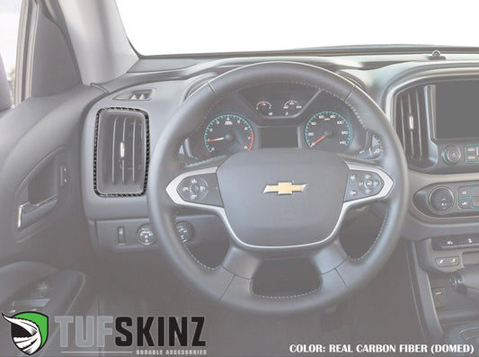 A/C Vent Surround Accent Overlays Fits 2015-2022 Chevrolet Colorado