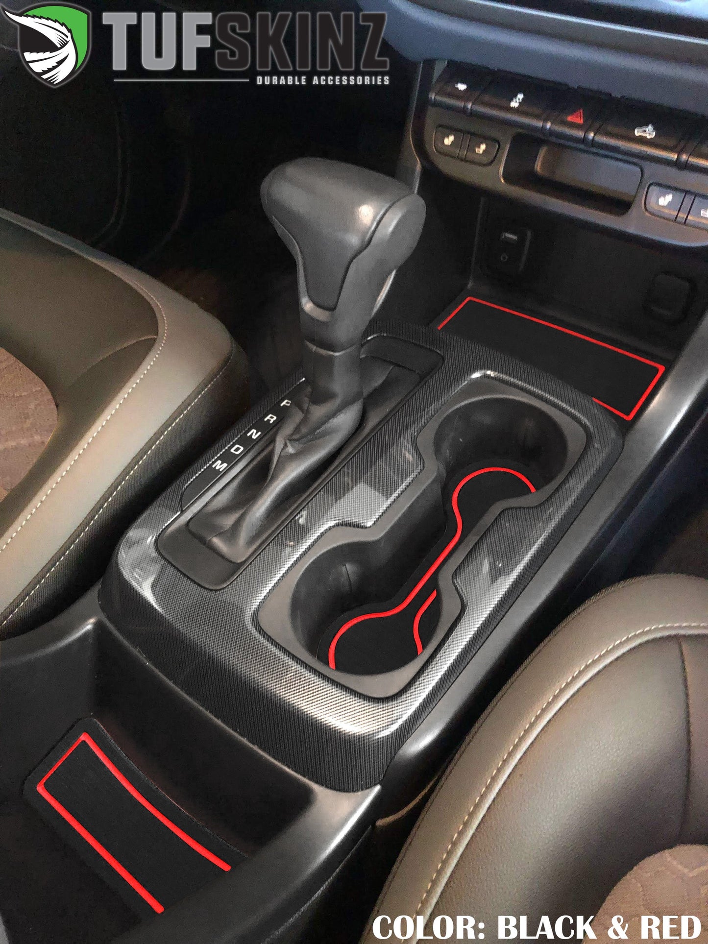 Foam Cup Holder Inserts Fits 2015-2022 Chevrolet Colorado