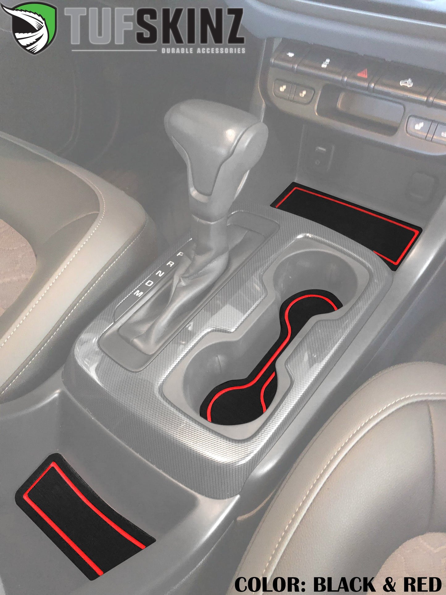Foam Cup Holder Inserts Fits 2015-2022 Chevrolet Colorado