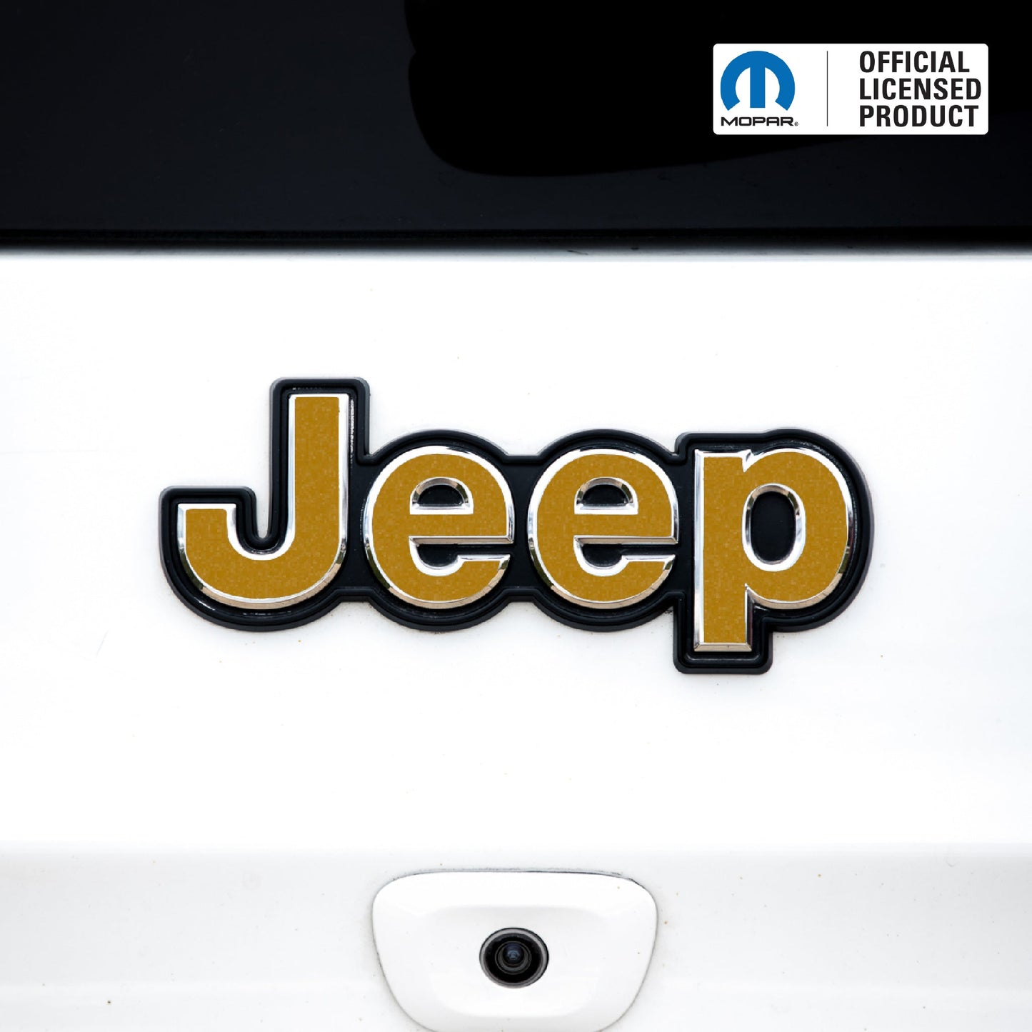 JEEP Emblem Overlay Decals – Solid Colors | Fits 2015+ Jeep Renegade