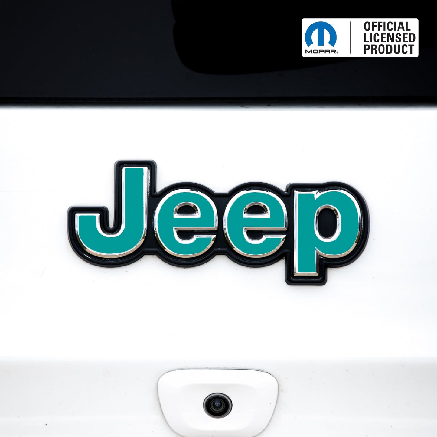 Jeep Emblem Overlay Decals – Solid Colors | Fits Grand Cherokee, Grand Cherokee L