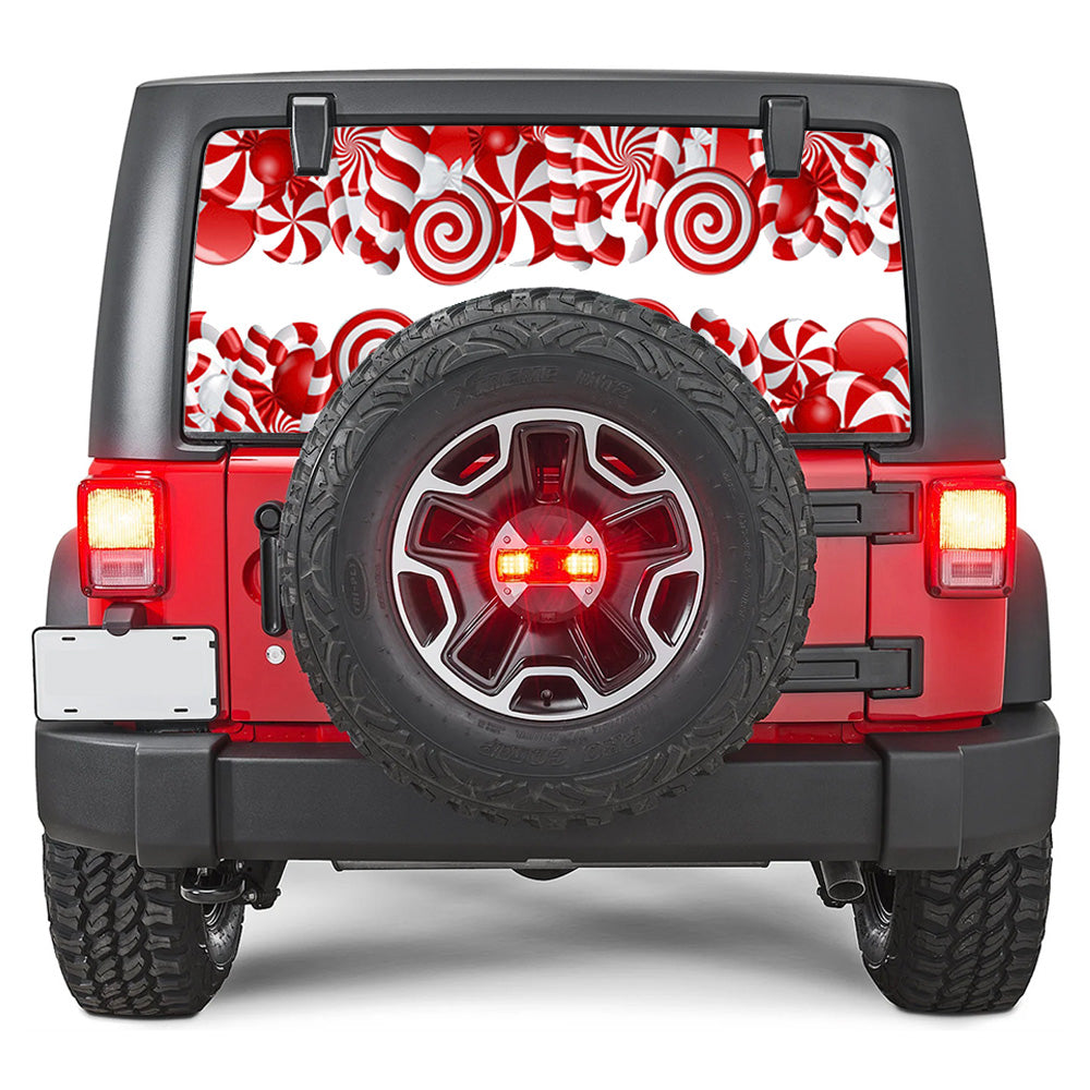 Candy Land Rear Window Decal
