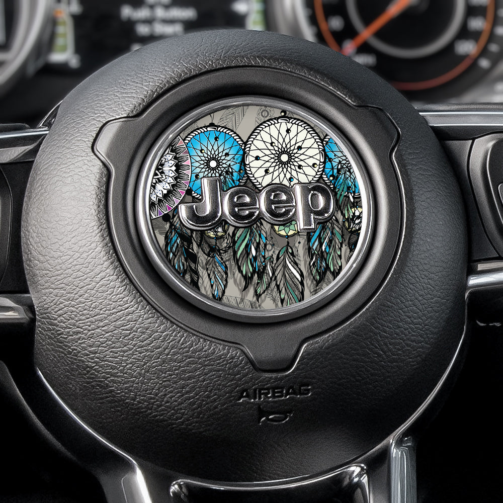 Dreamcatcher Steering Wheel Decal