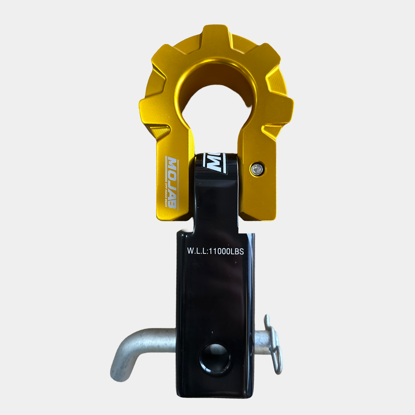 2'' Aluminum Hitch Receiver with Aluminum D-Shackle 9T (Lifetime Warranty)