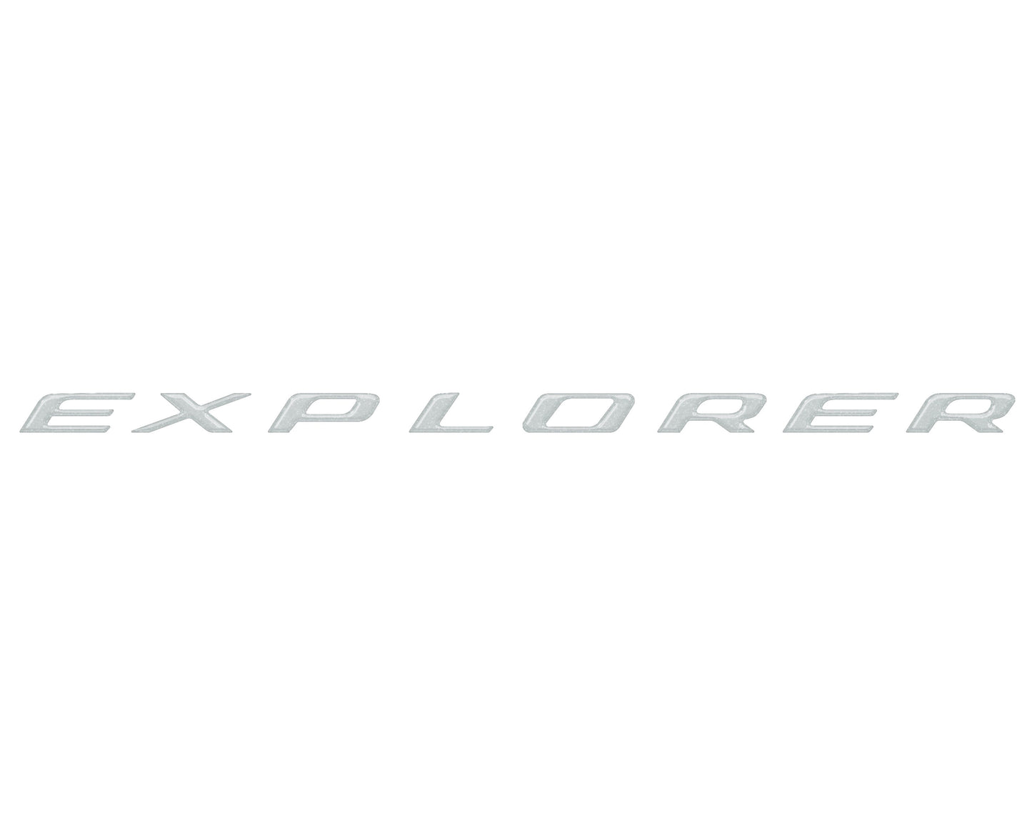 Liftgate Letter Overlays Fits 2025-2026 Ford Explorer