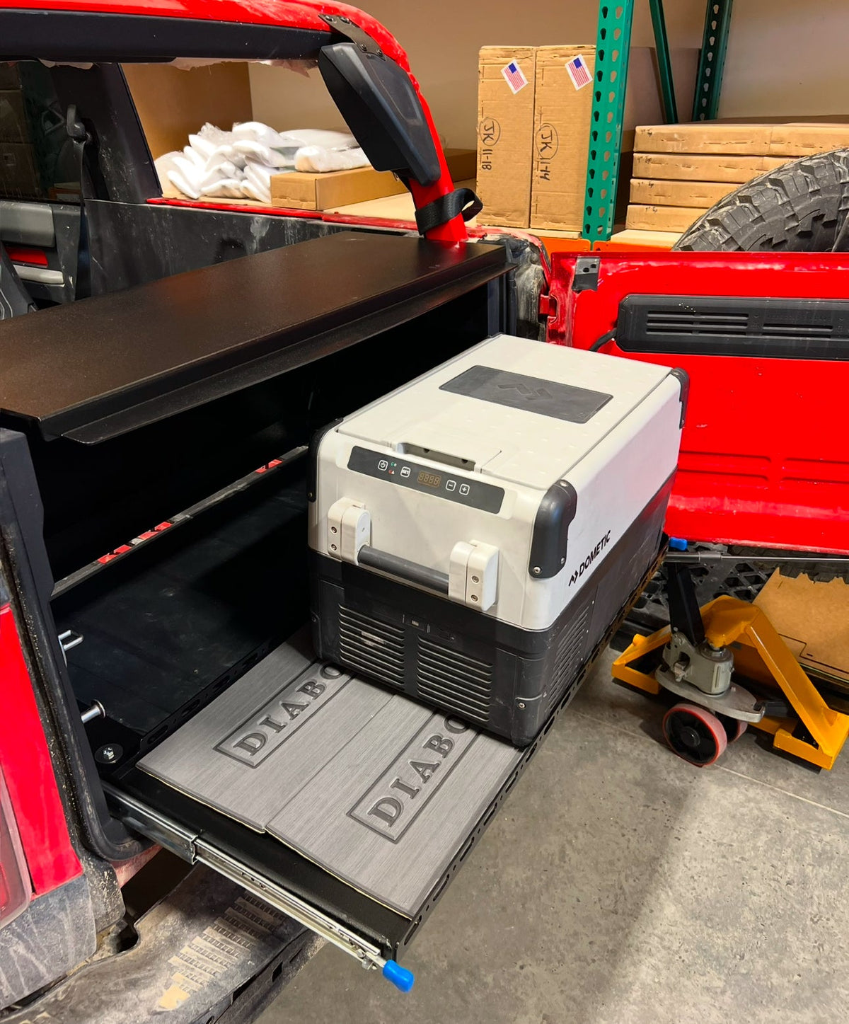 Bronco Locker Slide Tray