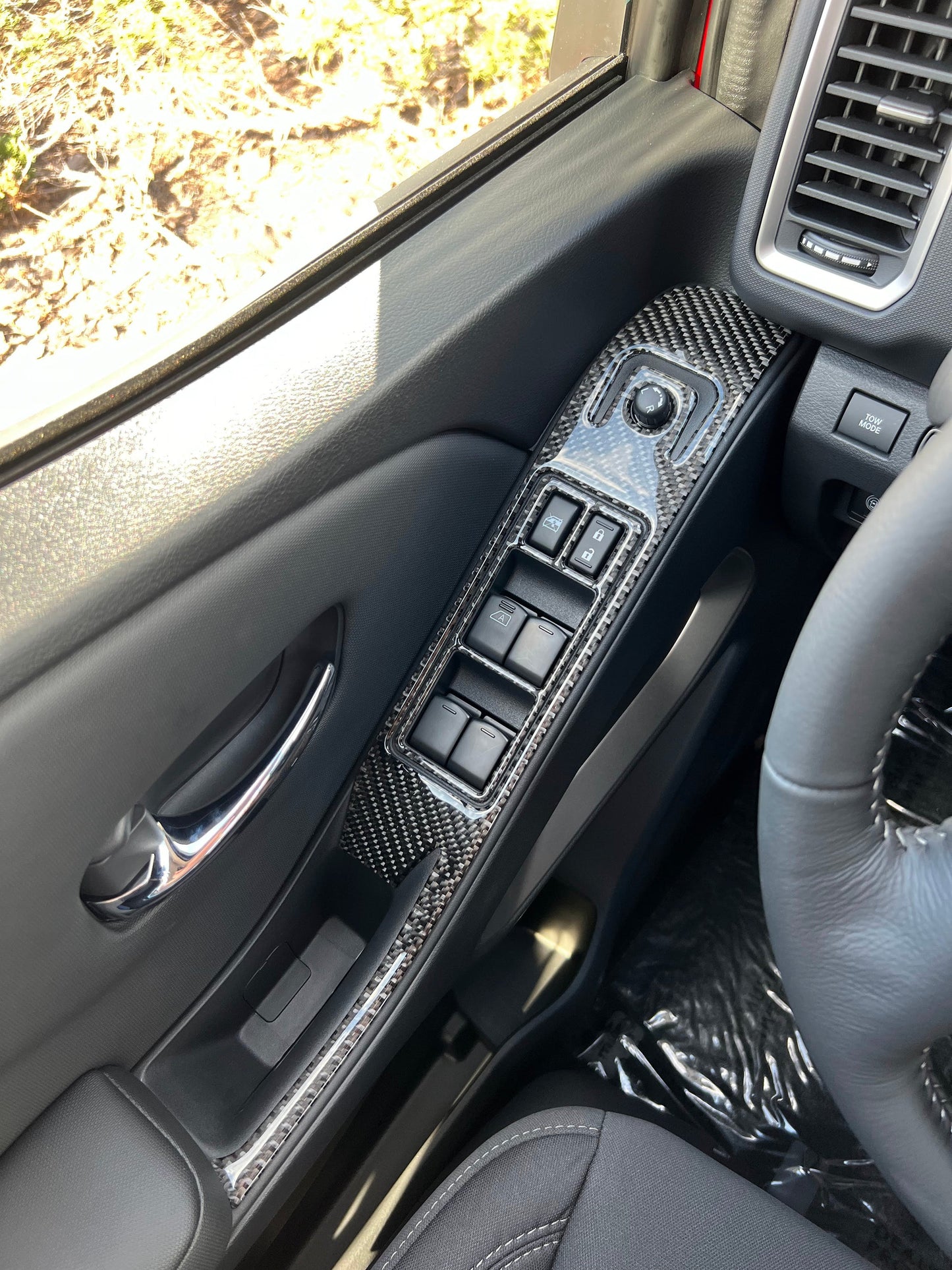 Door Switch Accent Trim Fits 2022-2026 Nissan Frontier