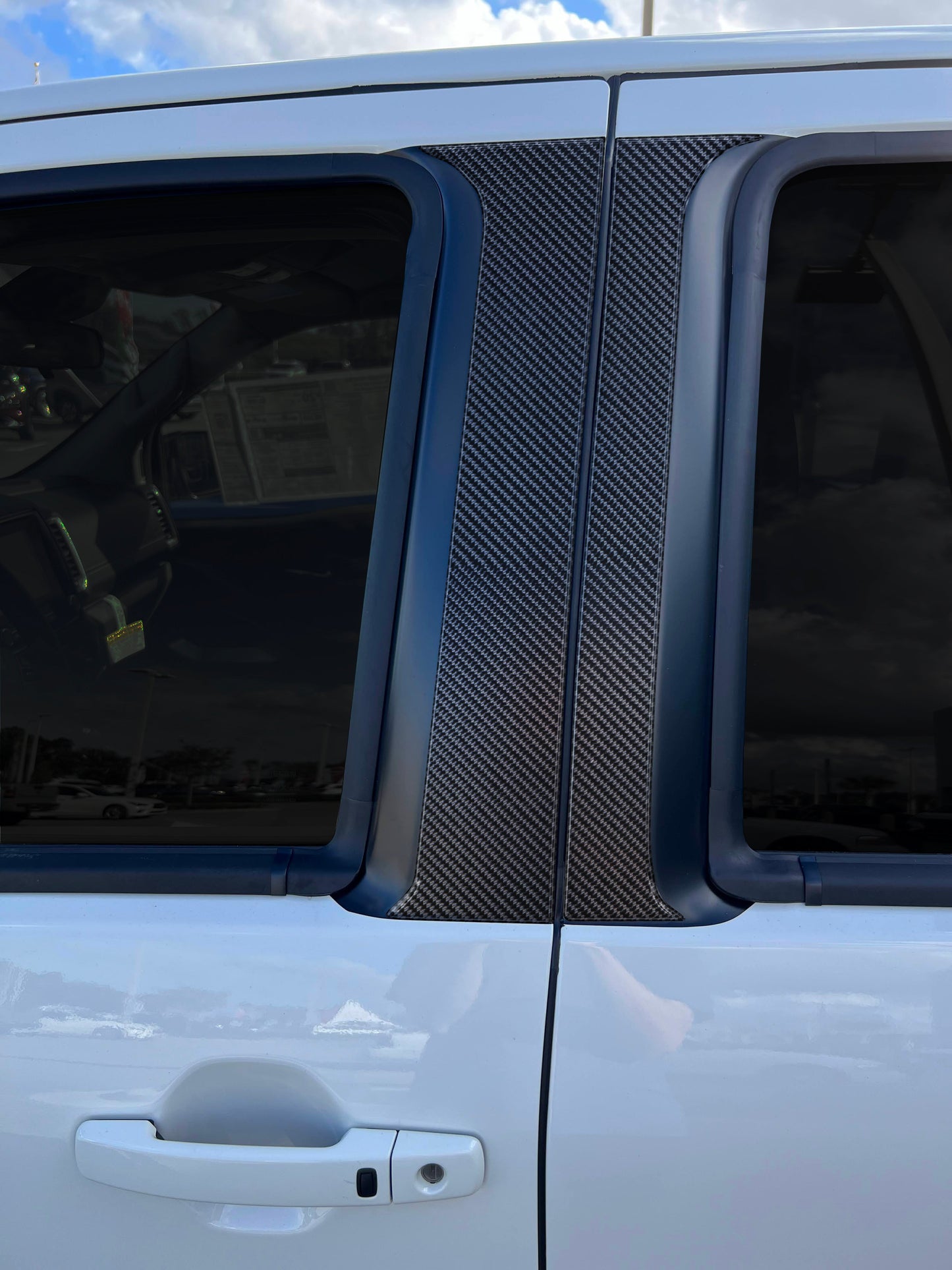 Door Pillars Accent Trim Fits 2022-2026 Nissan Frontier
