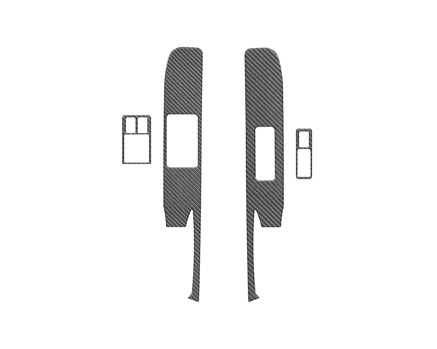 Door Switch Accent Trim Fits 2022-2026 Nissan Frontier