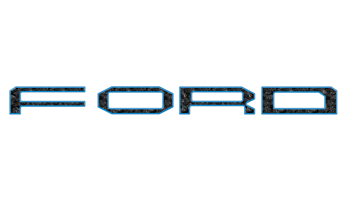 Grille Letter Overlays Fits 2015-2020 Ford F-150 Raptor