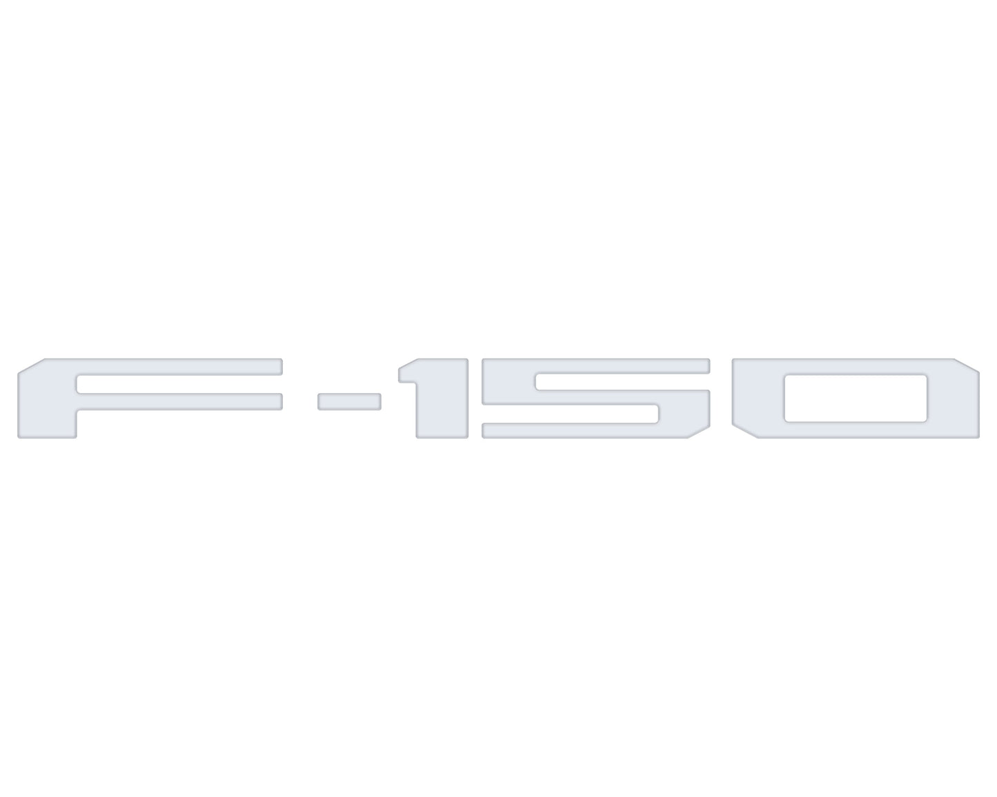 Tailgate Letter Inserts Fits 2021-2026 Ford F-150