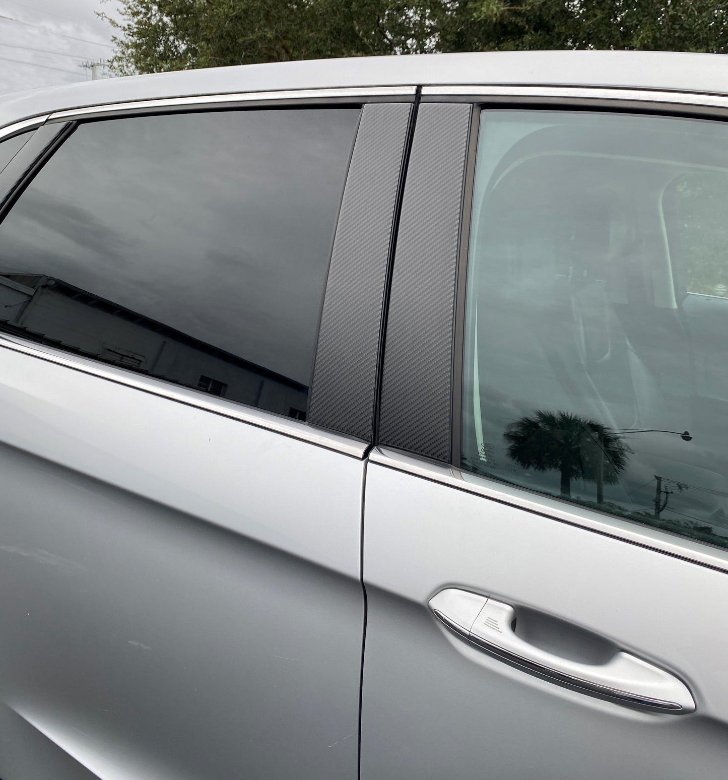 Door Pillar Overlays (A or B,C) Fits 2015-2024 Ford Edge
