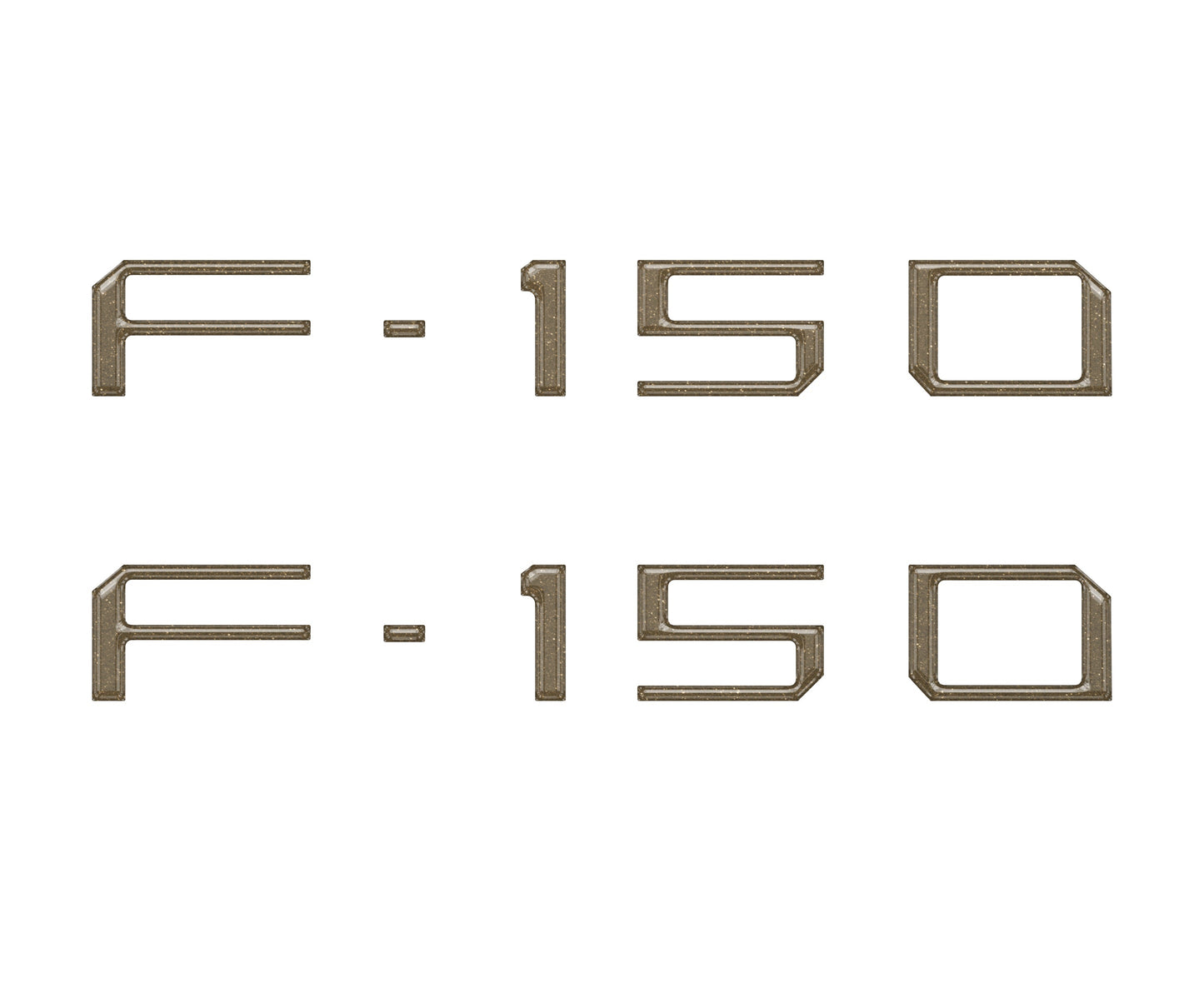 Charge Port Lid Letter Inserts Fits 2022-2026 Ford F-150 Lightning
