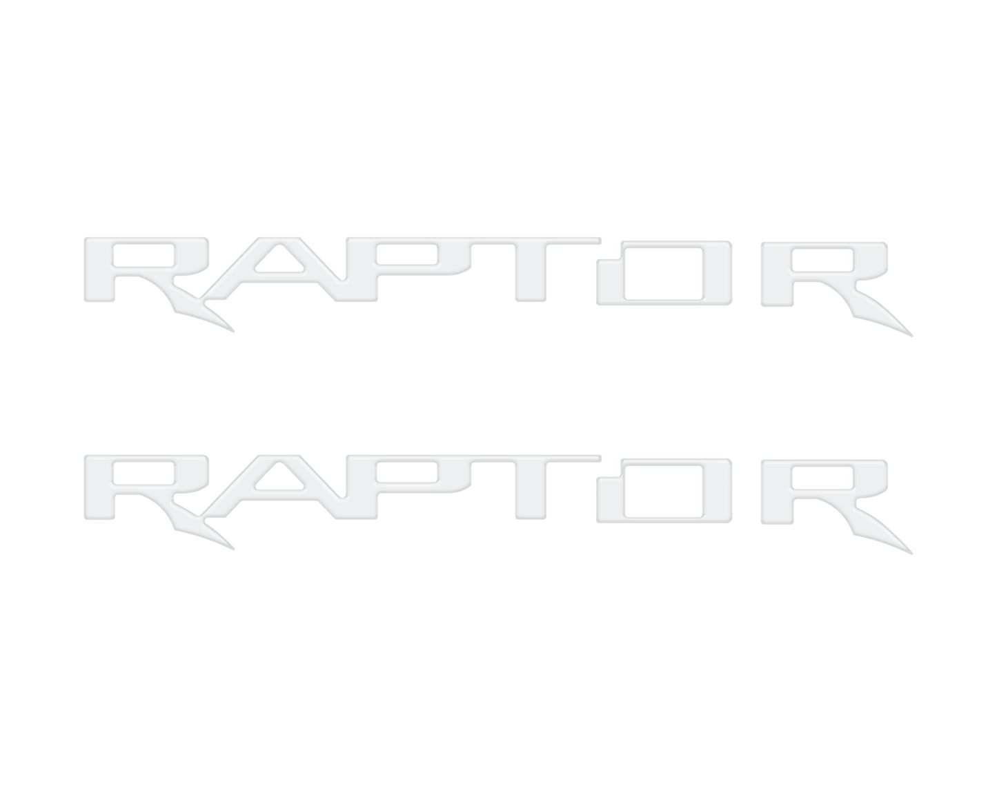 Hood Cowl Emblem Inserts Fits 2021-2026 Ford F-150/Bronco Raptor