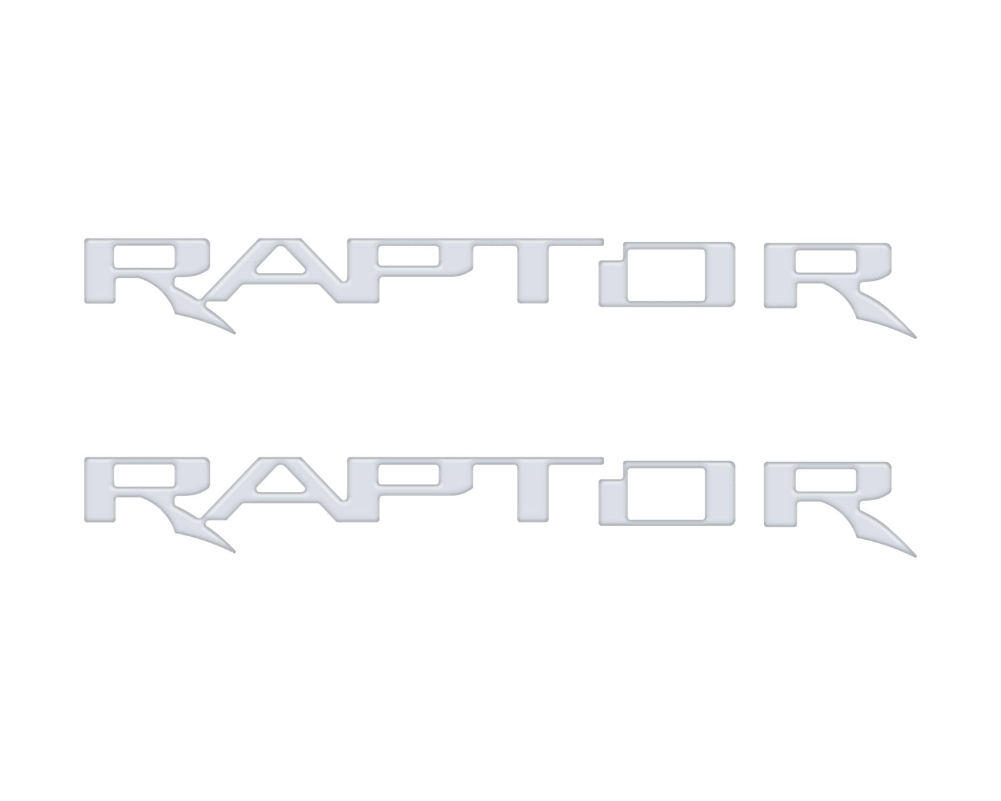 Hood Cowl Emblem Inserts Fits 2021-2026 Ford F-150/Bronco Raptor