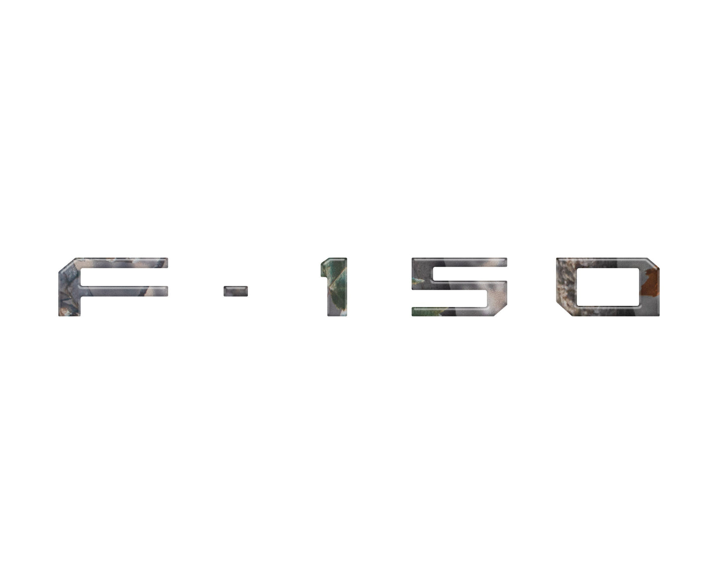 Passenger Cubby Letter Overlays Fits 2021-2026 Ford F-150 XL/STX