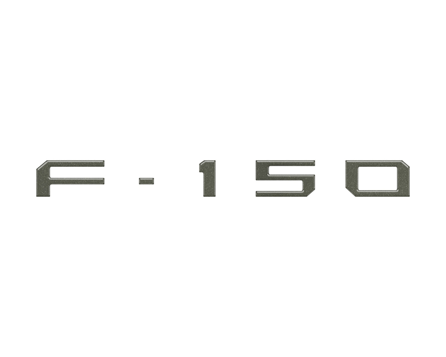 Passenger Cubby Letter Overlays Fits 2021-2026 Ford F-150 XL/STX