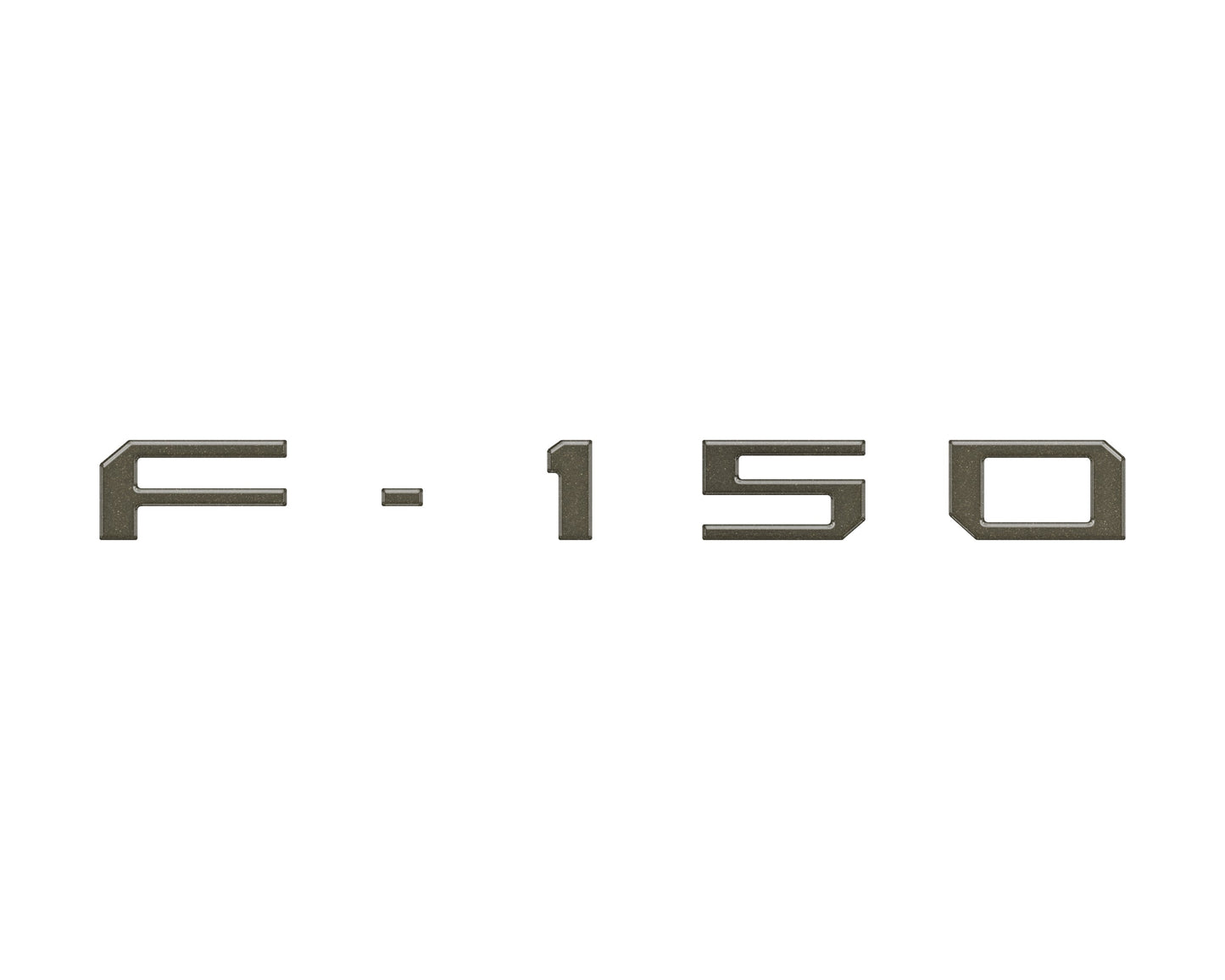 Passenger Cubby Letter Overlays Fits 2021-2026 Ford F-150 XL/STX