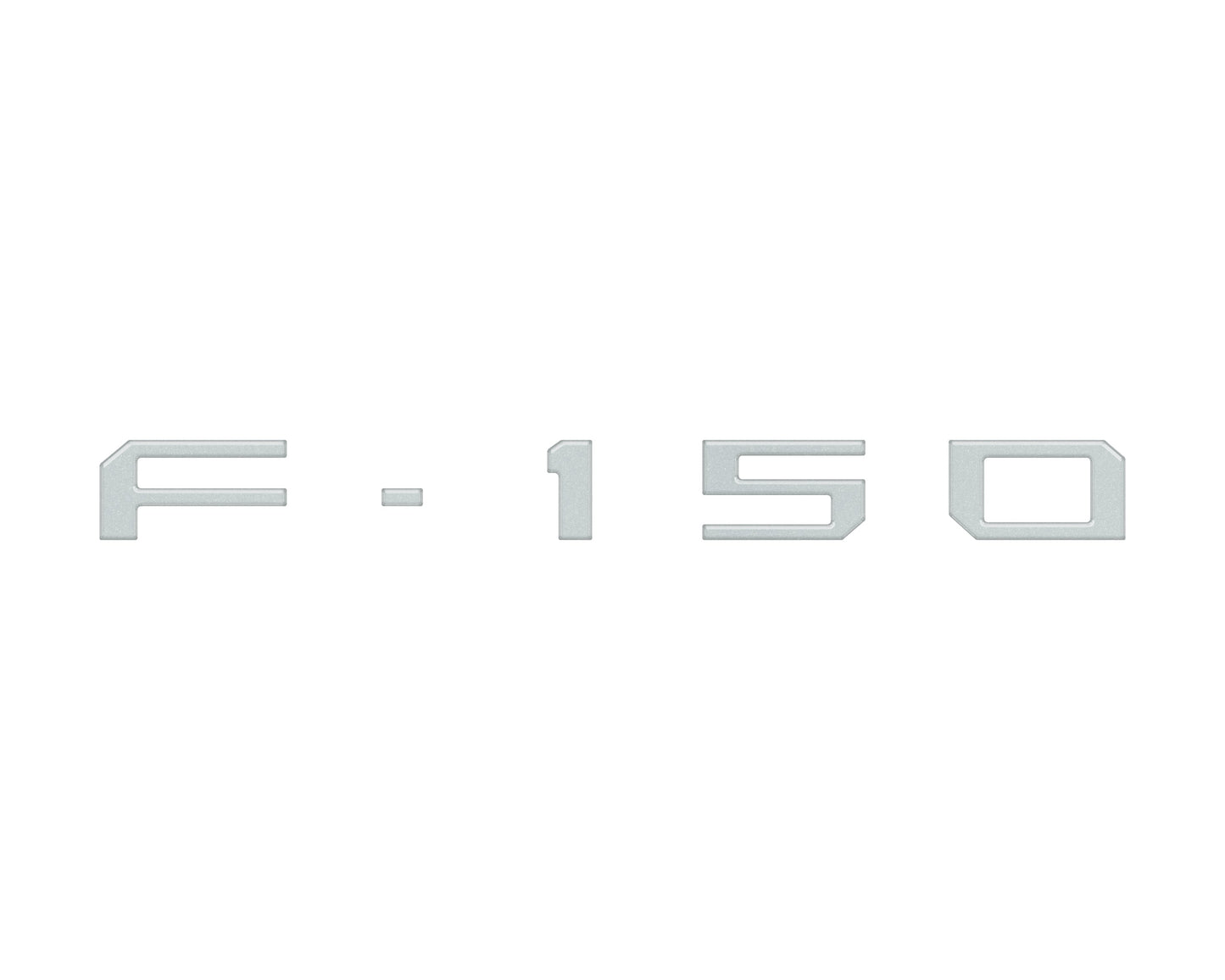 Passenger Cubby Letter Overlays Fits 2021-2026 Ford F-150 XL/STX