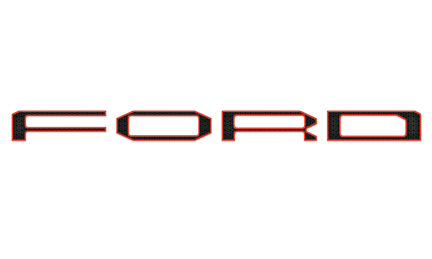 Raptor Front Grille Letters Fits 2021-2026 Ford F-150 Raptor