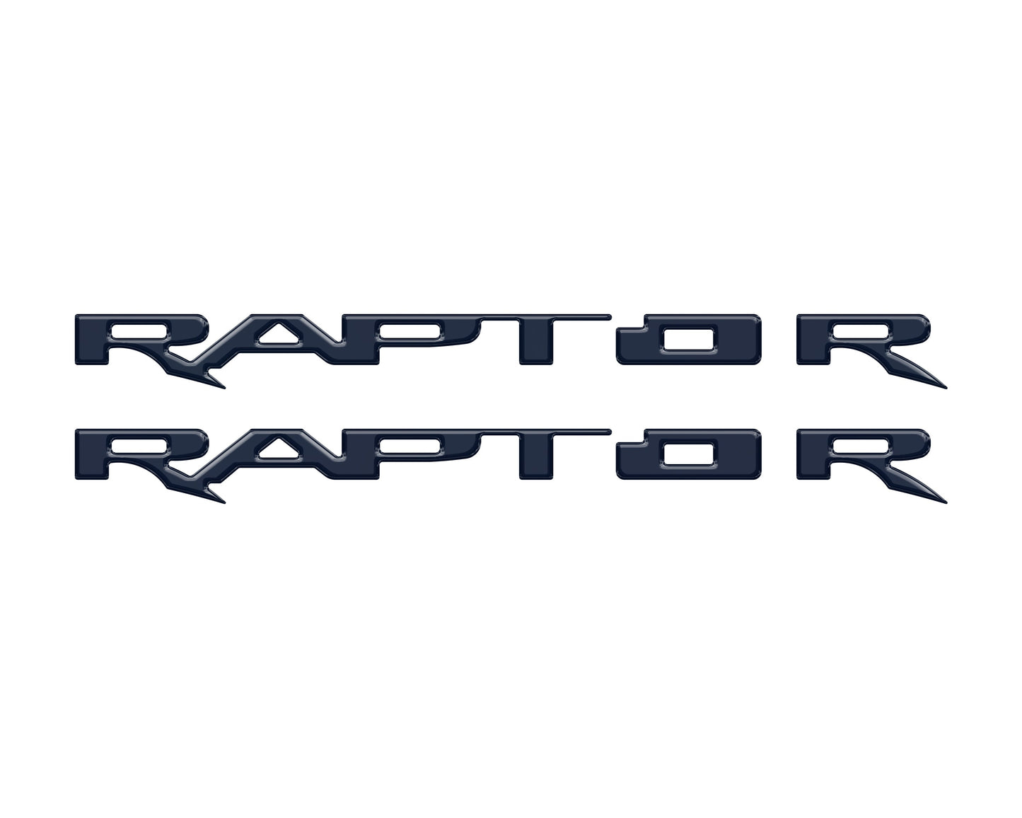 Running Board Emblem Overlays Fits 2017-2024 Ford F-150 Raptor
