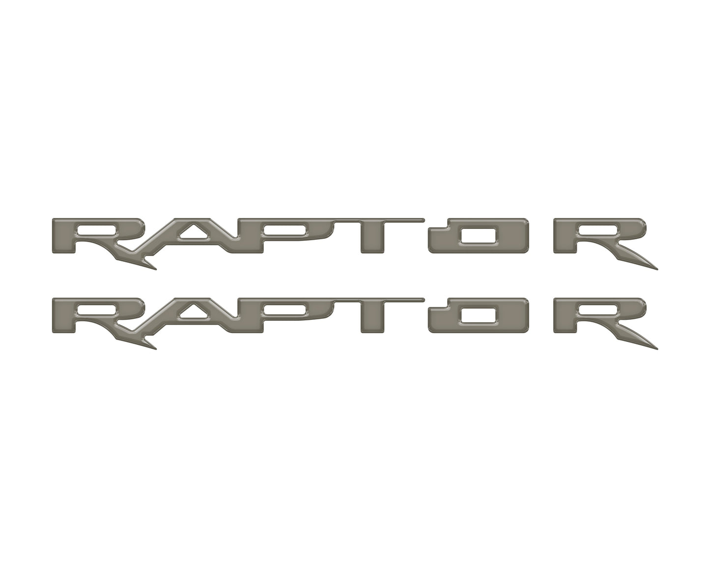 Running Board Emblem Overlays Fits 2017-2024 Ford F-150 Raptor