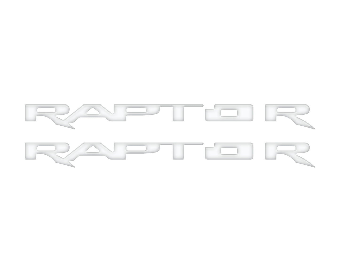 Running Board Emblem Overlays Fits 2017-2024 Ford F-150 Raptor