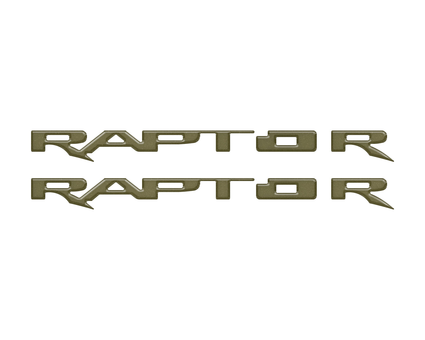 Running Board Emblem Overlays Fits 2017-2024 Ford F-150 Raptor
