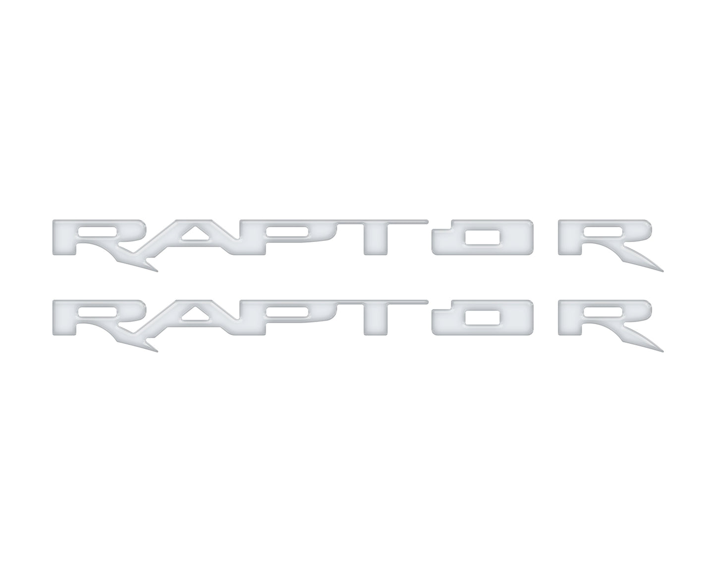 Running Board Emblem Overlays Fits 2017-2024 Ford F-150 Raptor