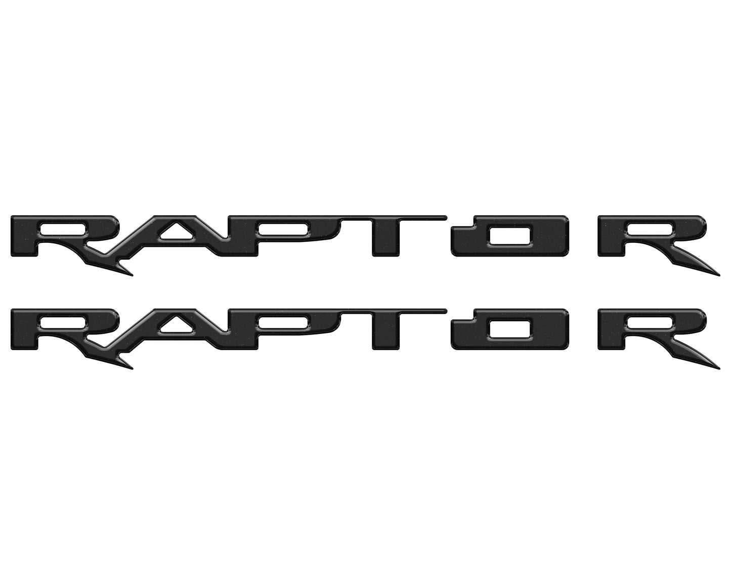 Running Board Emblem Overlays Fits 2017-2024 Ford F-150 Raptor