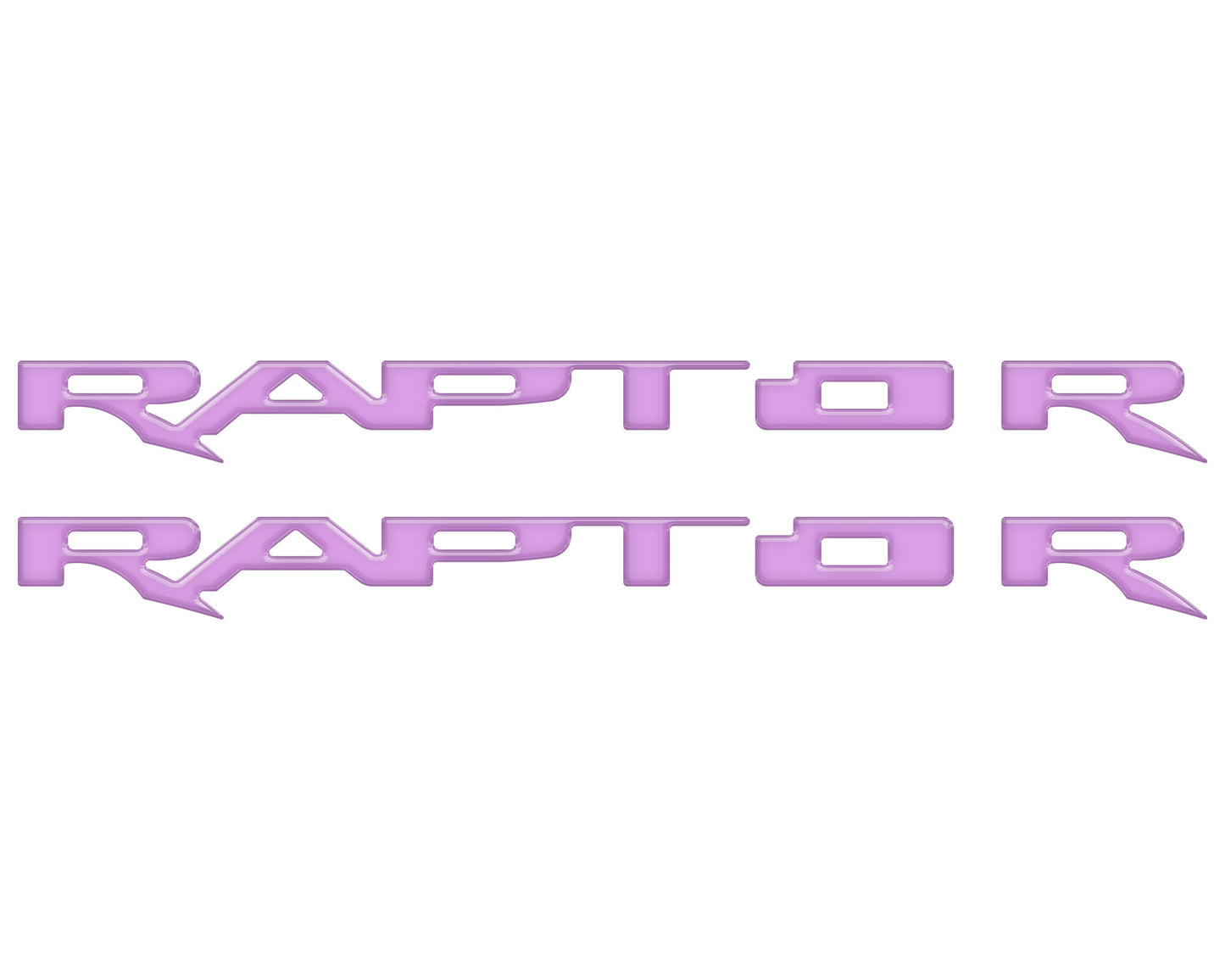 Running Board Emblem Overlays Fits 2017-2024 Ford F-150 Raptor