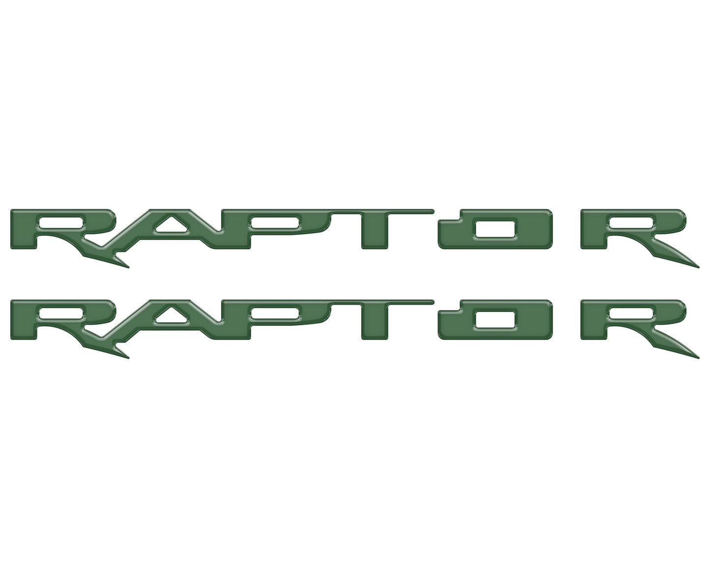 Running Board Emblem Overlays Fits 2017-2024 Ford F-150 Raptor