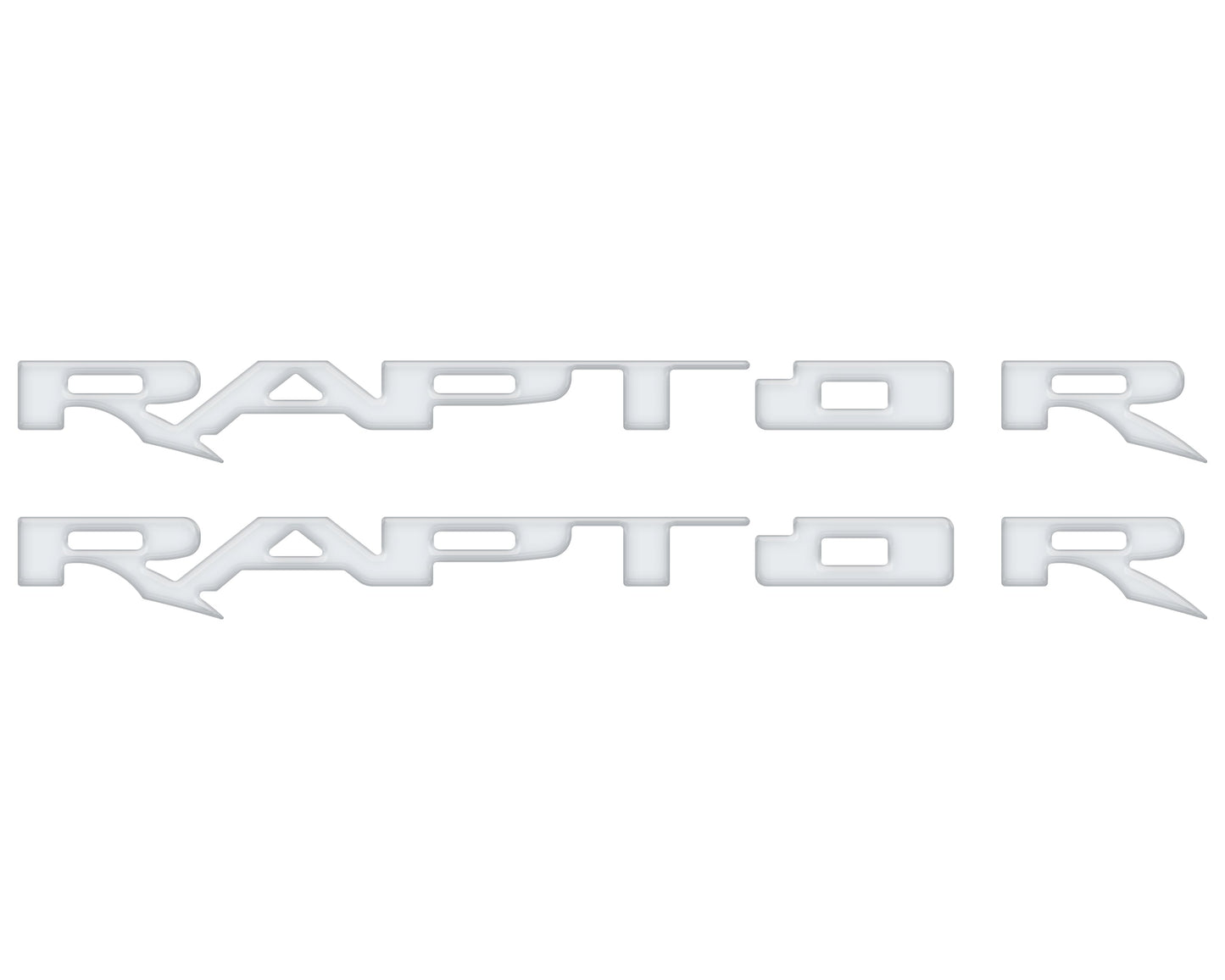 Running Board Emblem Overlays Fits 2017-2024 Ford F-150 Raptor